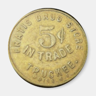 Imã Fratis Drug Store Token - Truckee California