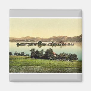 Imã Fraueninsel, Chiemsee, Baviera superior, vint de