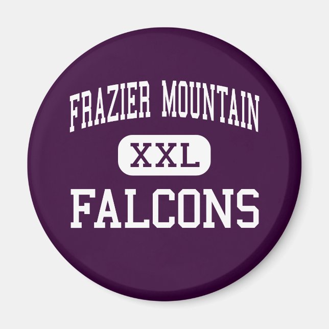 Imã Frazier Mountain - Falcões - Alto - Lebec (Frente)