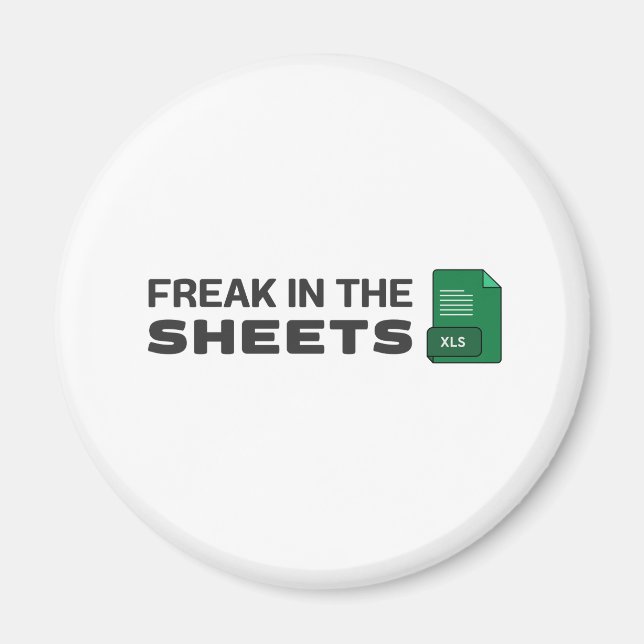Imã Freak nos lençóis (Frente)