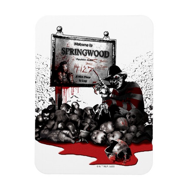 Ímã Freddy vs Jason | Bem-vindo a Springwood (Vertical)