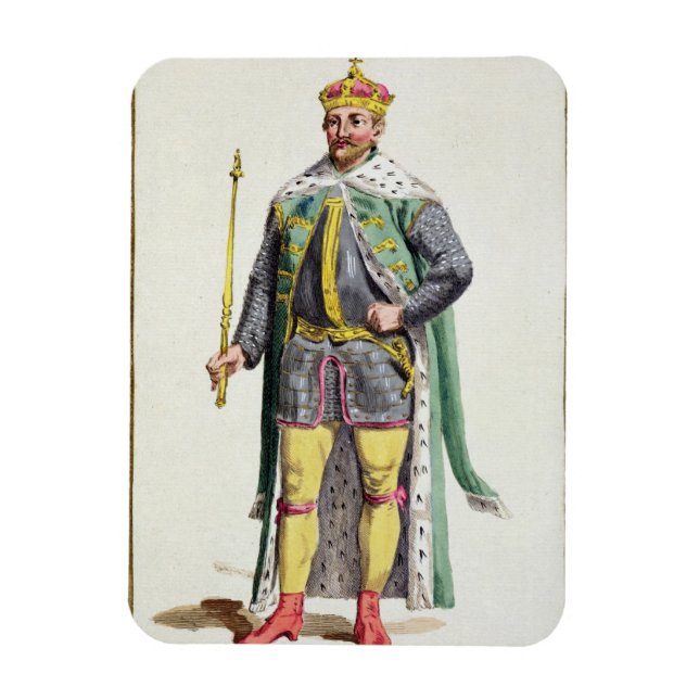 Ímã Frederick II (1534-88) Rei da Dinamarca de "Receu (Vertical)