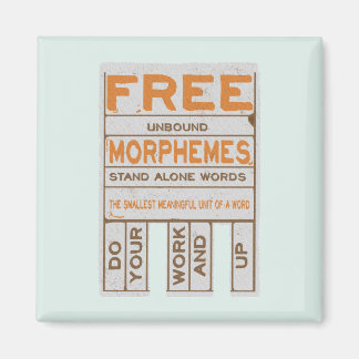 Imã Free Morphemes literacia estruturada engraçada