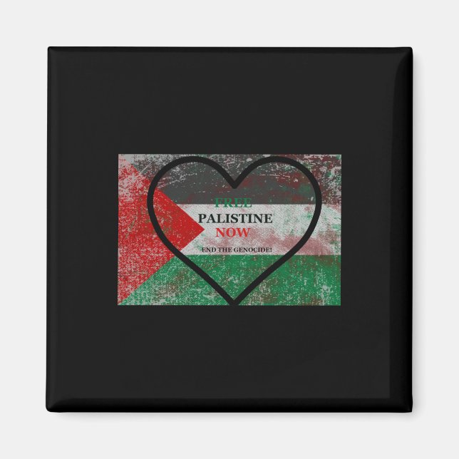 Imã Free Palestine Now Sticker (Frente)