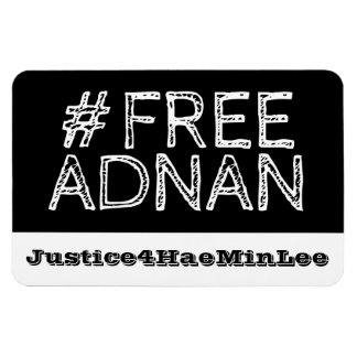 Ímã #FreeAdnan Carro