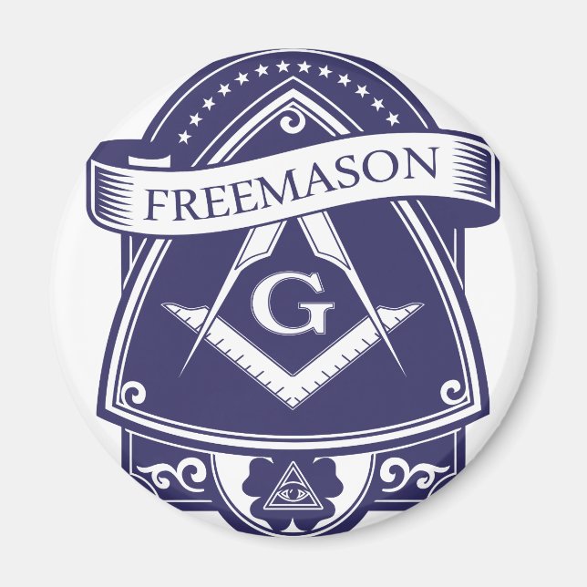 Imã Freemason Illuninati All-See (Frente)