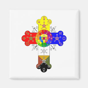 Imã Freemasonic Rosy Cross