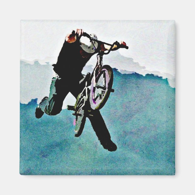 Imã Freestyle BMX Bicycle Stunt (Frente)