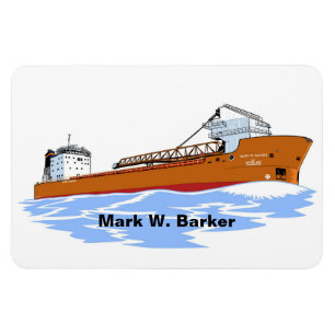 Ímã Freighter Mark W. Barker Magnet