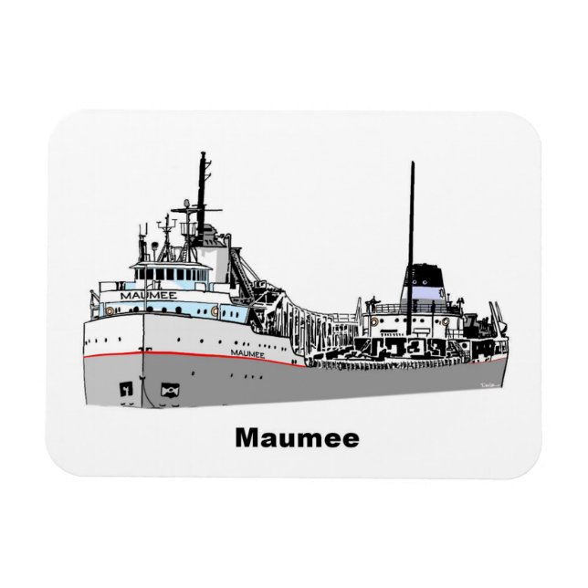 Ímã Freighter Maumee (Horizontal)