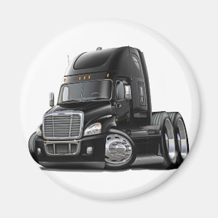 Imã Freightliner Cascadia Black Truck