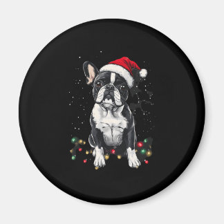 Imã French Bulldog Christmas Lights Xmas Dogs Gifts Me