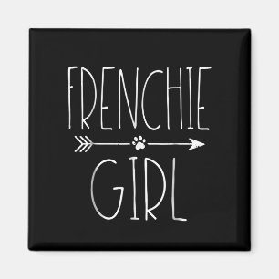 Imã Frenchie Girl T I Love My French Buldog Dog Mãe