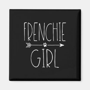 Imã Frenchie Girl T I Love My French Buldog Dog Mãe