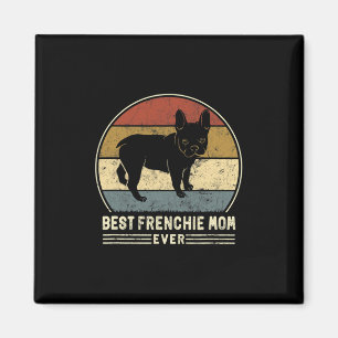 Imã Frenchie Mãe Alguma Vez Retrora Cachorro Francês M