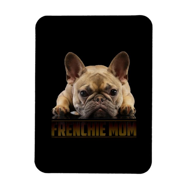 Ímã frenchie mãe | presente de mãe de buldogue francês (Vertical)