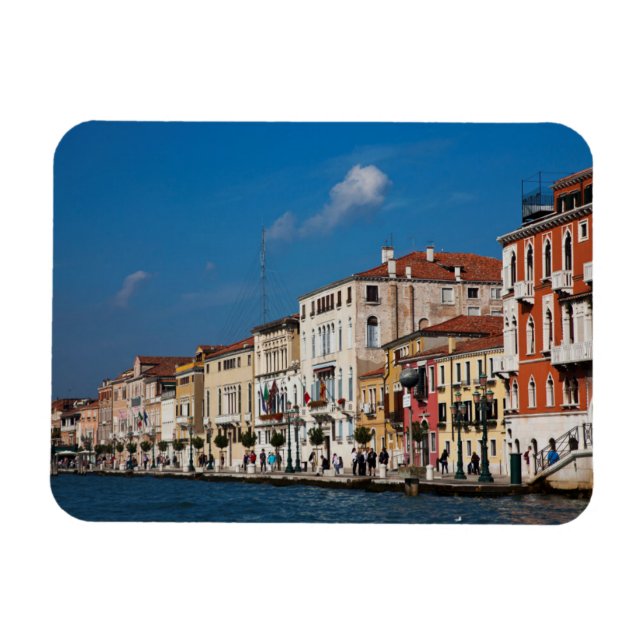 Ímã Frente à Água ao Longo do Grande Canal de Veneza (Horizontal)