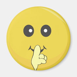 Imã Frente de Sorriso Silencioso