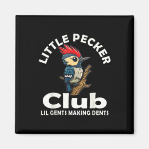 Imã Frente E Trás Do Clube Pecker