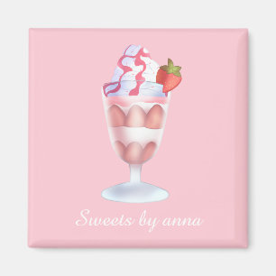 Imã Fresas Con Crema Mexicanas