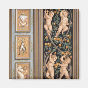 Imã Fresco dos Cupido da igreja de St. Ambroglio,