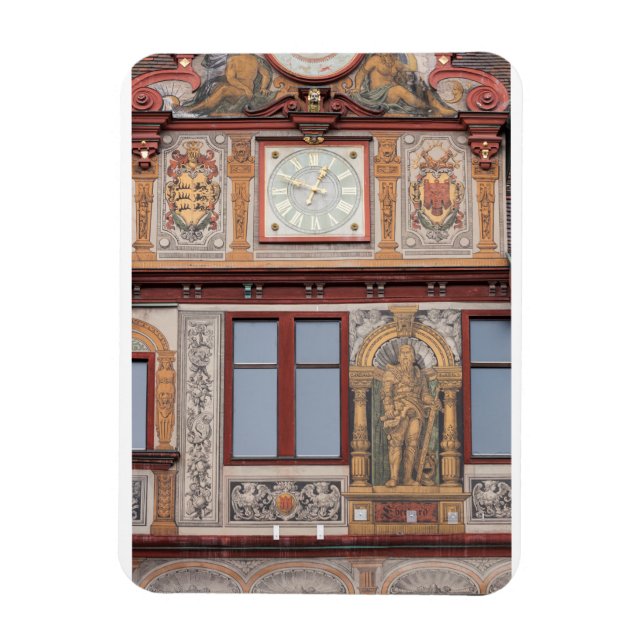 Ímã Frescos do Edifício da Cidade Velha (Vertical)