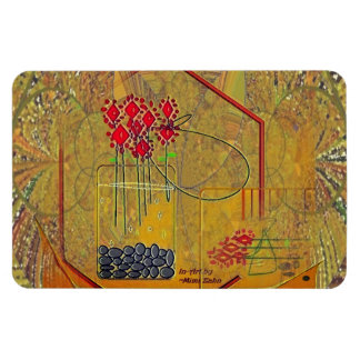 Ímã "Fresh Flowers Always Make My Day" Magnet