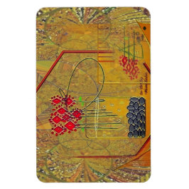 Ímã "Fresh Flowers Always Make My Day" Magnet