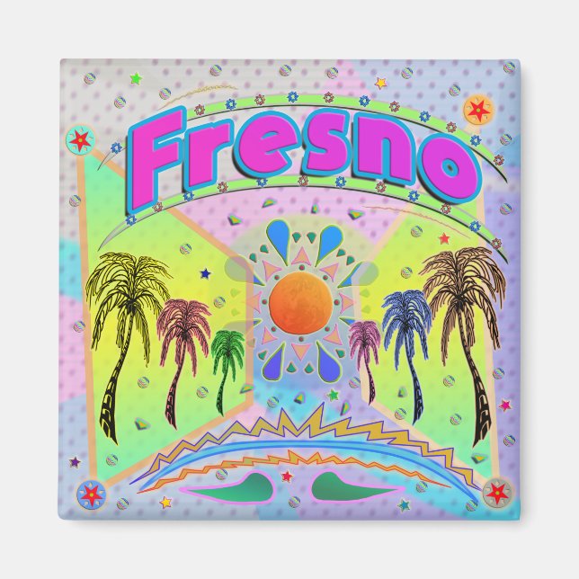 Imã Fresno Calm Desire Magnet (Frente)