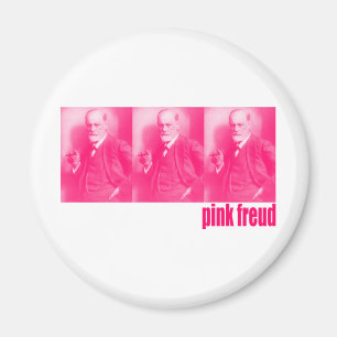 Imã Freud cor-de-rosa