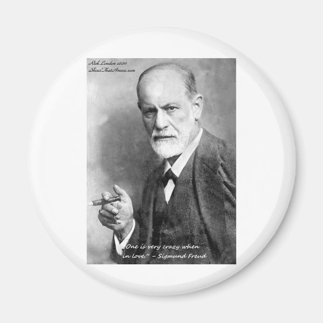 Imã Freud Crazy Amantes Adoram Ofertas De Ofertas Etc (Frente)