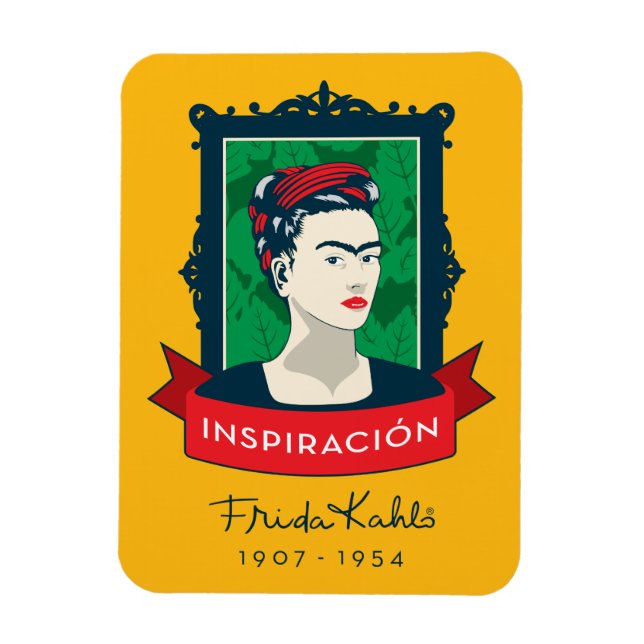 Ímã Frida Kahlo | Inspiración (Vertical)
