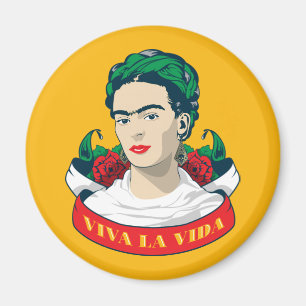 Imã Frida Kahlo   Viva la Vida