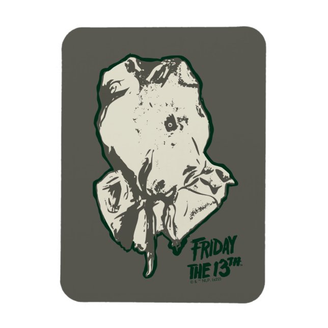 Ímã Friday the 13th | Jason Voorhees Burlap Sack (Vertical)