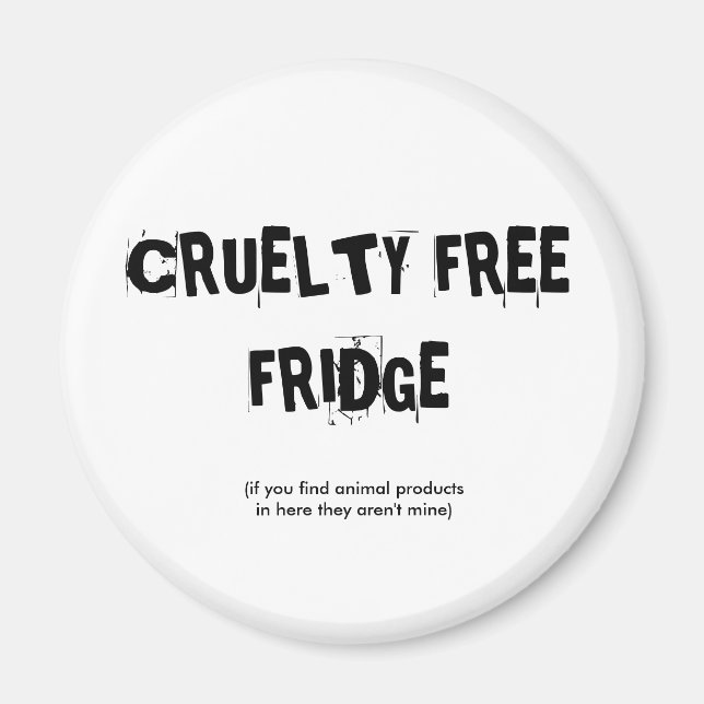IMÃ FRIDGE INDENE DE CRUELDADE (Frente)