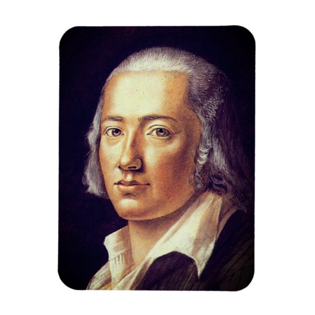 Ímã Friedrich Hölderlin por Franz Carl Hiemer, 1792 (Vertical)