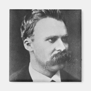 Imã Friedrich Wilhelm Nietzsche (1844-1900) 1873 (b/w