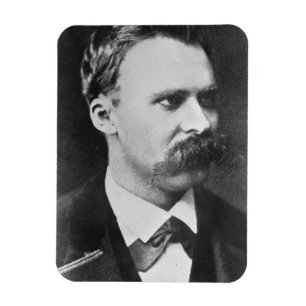 Ímã Friedrich Wilhelm Nietzsche (1844-1900) 1873 (b/w