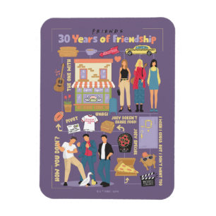 Ímã FRIENDS™ 30 Anos de Amizade