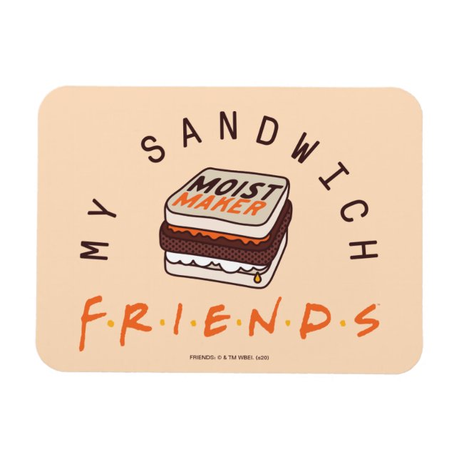 Ímã FRIENDS™ | Meu Sanduíche (Horizontal)