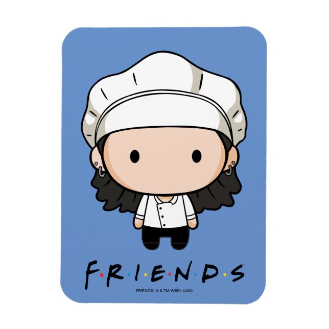 Ímã FRIENDS™ | Monica Chibi (Vertical)