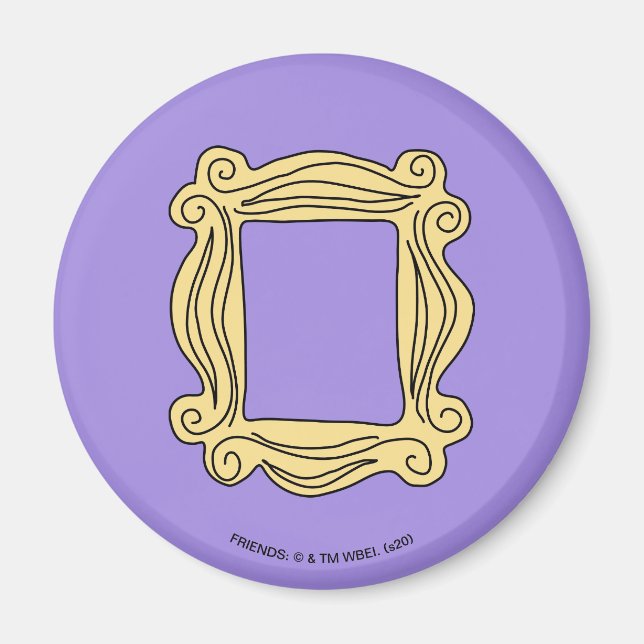 Imã FRIENDS™ | Quadro Olho Mágico (Frente)