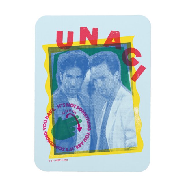 Ímã FRIENDS™ | Ross & Chandler - Unagi (Vertical)