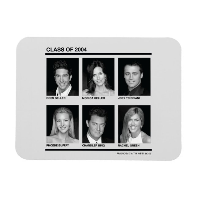 Ímã FRIENDS™ | Turma de 2004 (Horizontal)