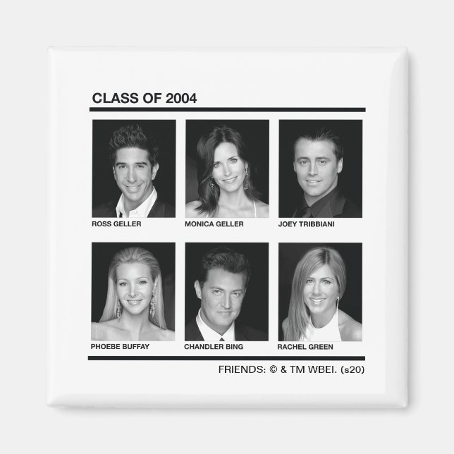 Imã FRIENDS™ | Turma de 2004 (Frente)