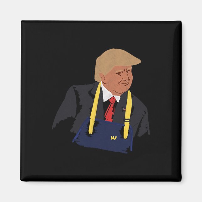 Imã Fries de Fazer Trump 2024 (Frente)
