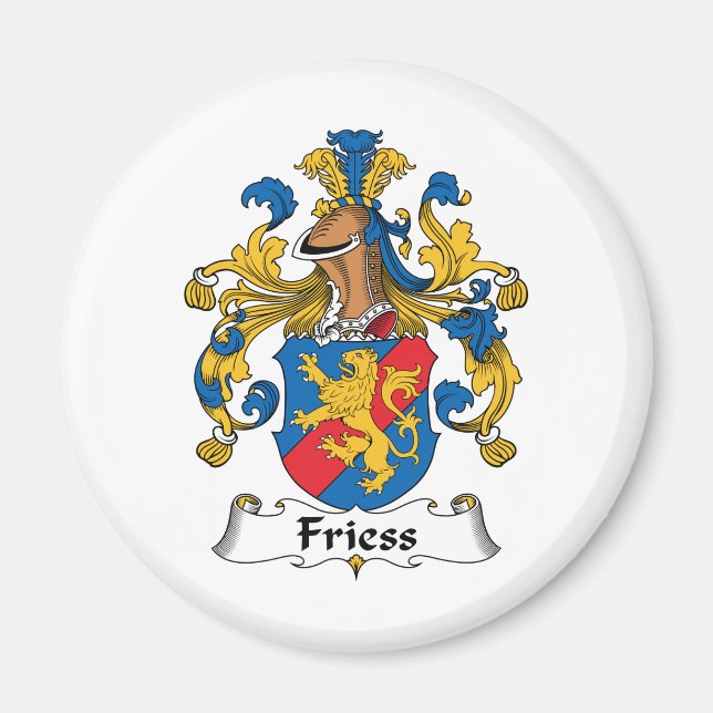 Imã Friess Family Crest (Frente)