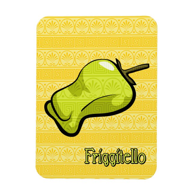 Ímã Friggitello Chili Pepper, Magneta Flexível (Vertical)