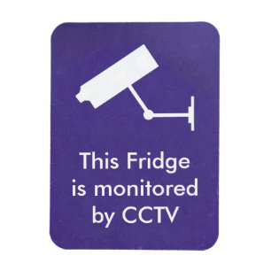 Ímã Frigidge Video Camera Surveillance CCTV Frigorator