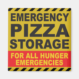 Imã Frigorífico de ARMAZENAMENTO PIZZA